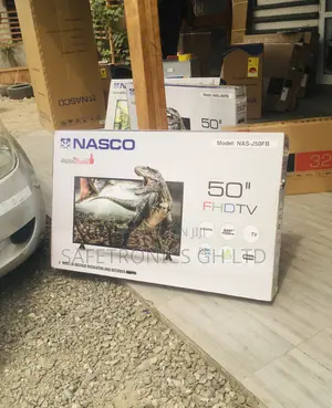 Nasco Electric Black Digital 50 Inches Glossy Led Tv