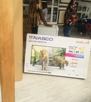 Led Black Smart Nasco Electric 50 Inches Glossy Tv