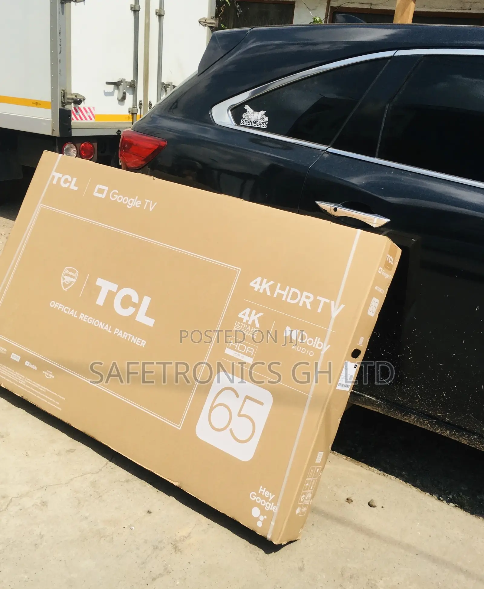 P635 65 Inches Glossy Qled Black Electric Smart HDR TCL Tv