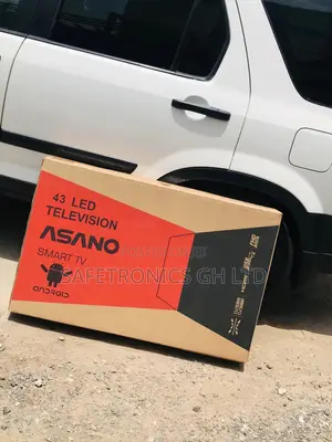Electric Asano Black 43 Inches Glossy Led Smart Tv