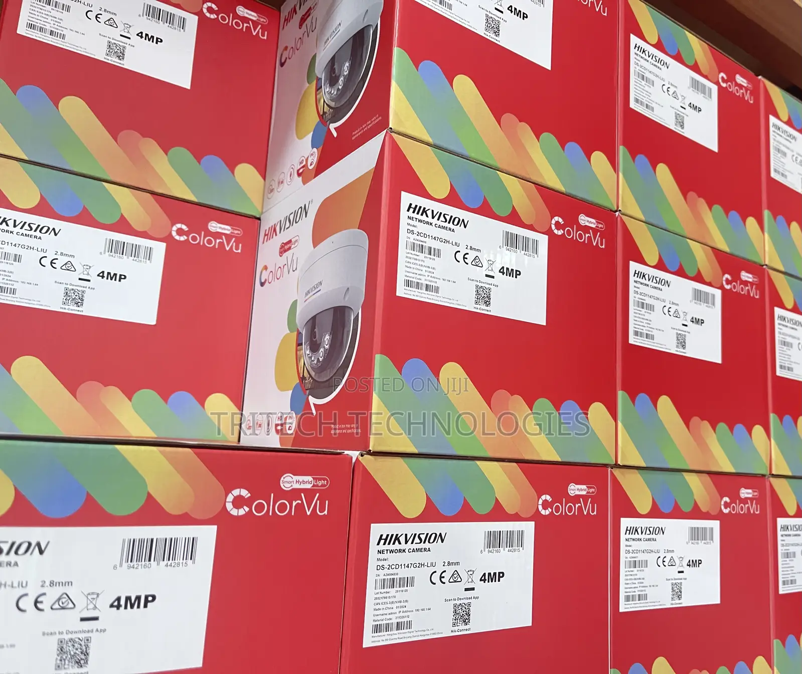Hikvision 4mp Ip Color Vu Ds-2cd1147g2h-Liu(F) With Sound