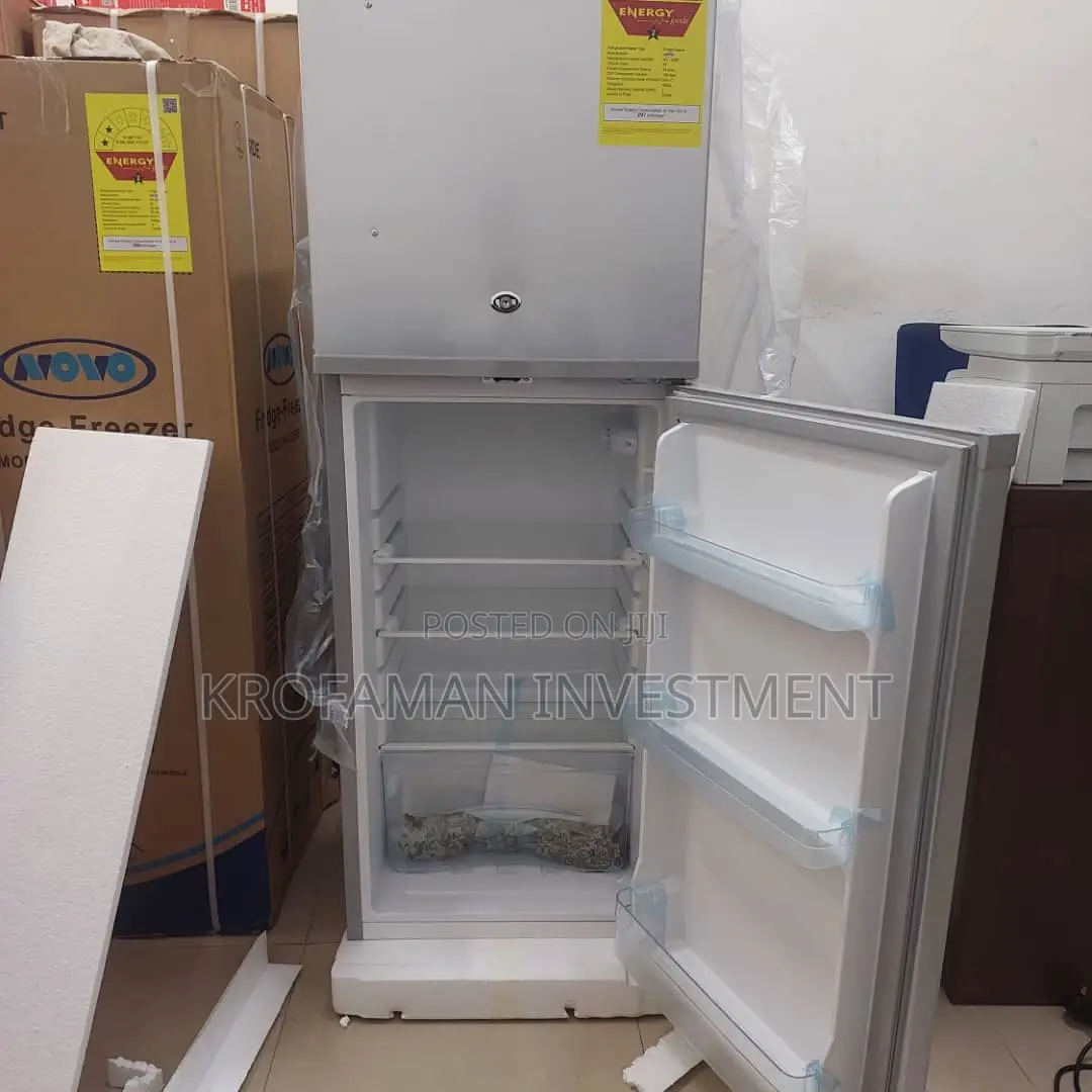 Novo Nv-145rf Double Door Top Freezer Fridge