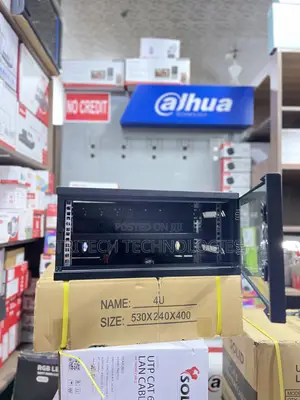 4u Rack Network Cabinet With(Fan,6way Pdu Extension, Tray)