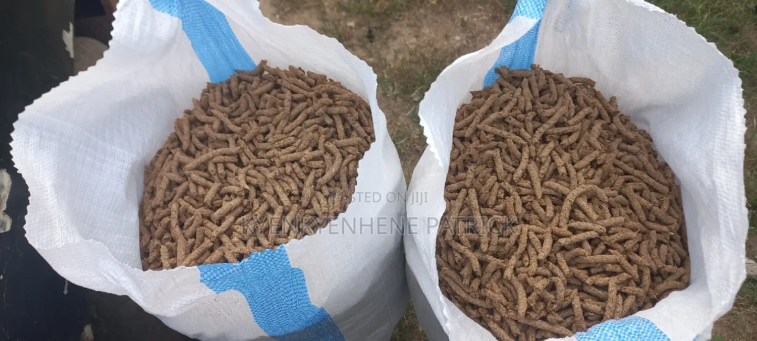 Formulated Grass Pellets for Rabbits and Others