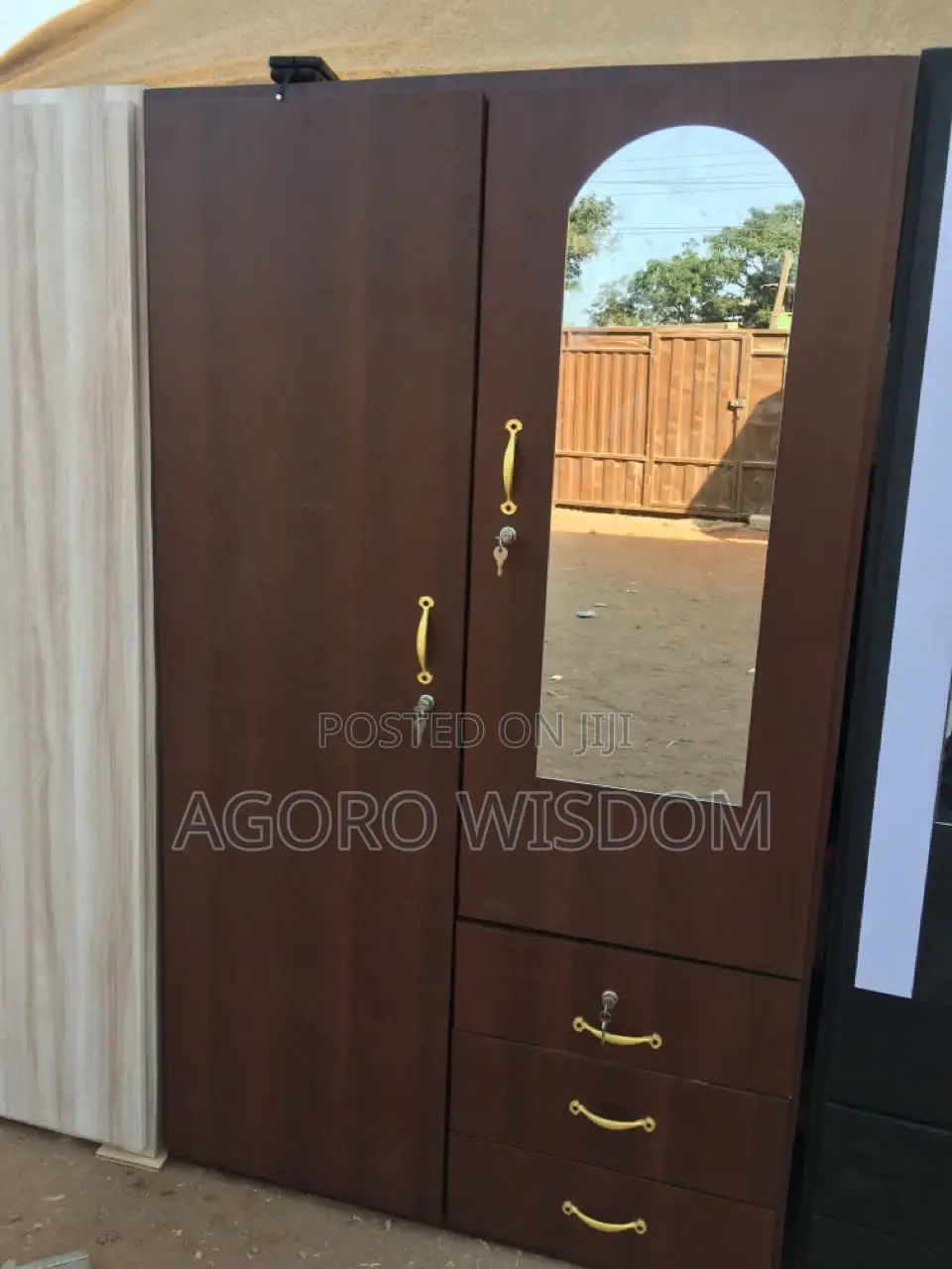 It's Available Double Doors Wardrobe