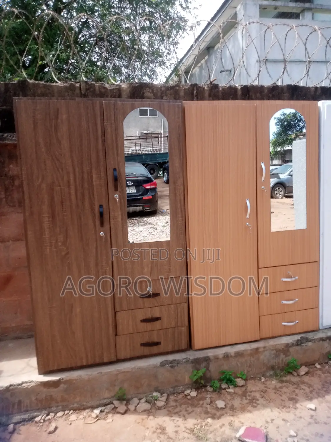It's Available Double Doors Wardrobe