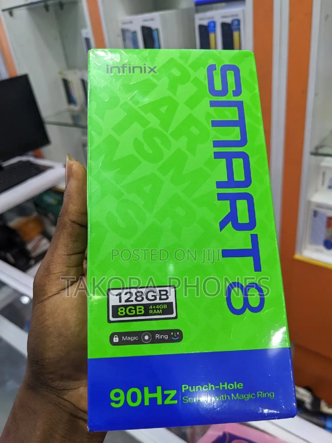 New Infinix Smart 8 128 GB Black