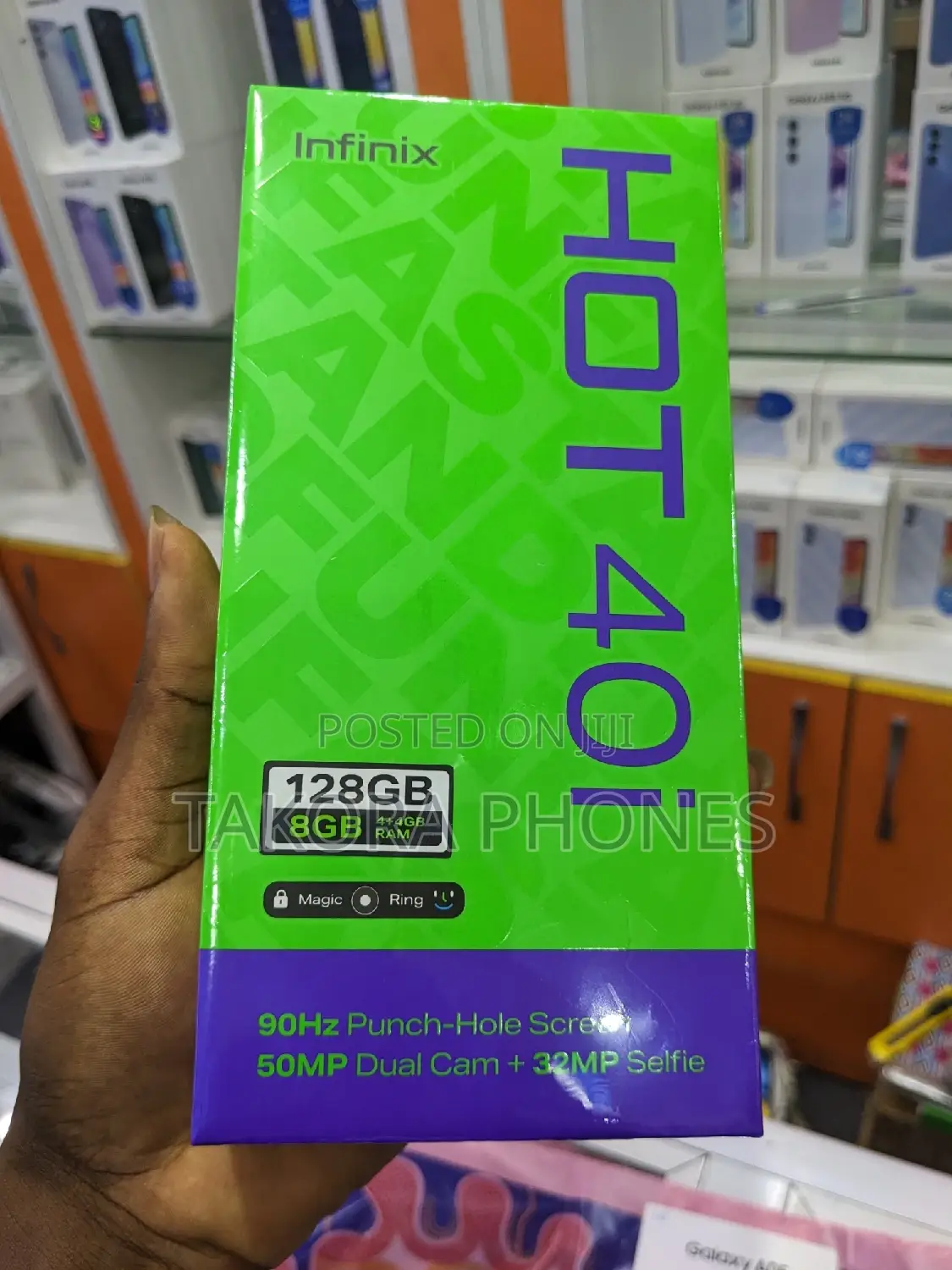 New Infinix Hot 40i 128 GB Black