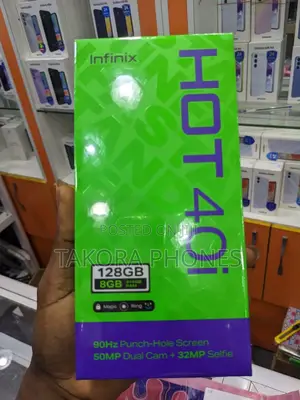 New Infinix Hot 40i 128 GB Black