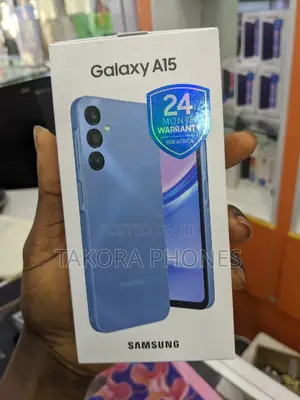 New Samsung Galaxy A15 128 GB Black