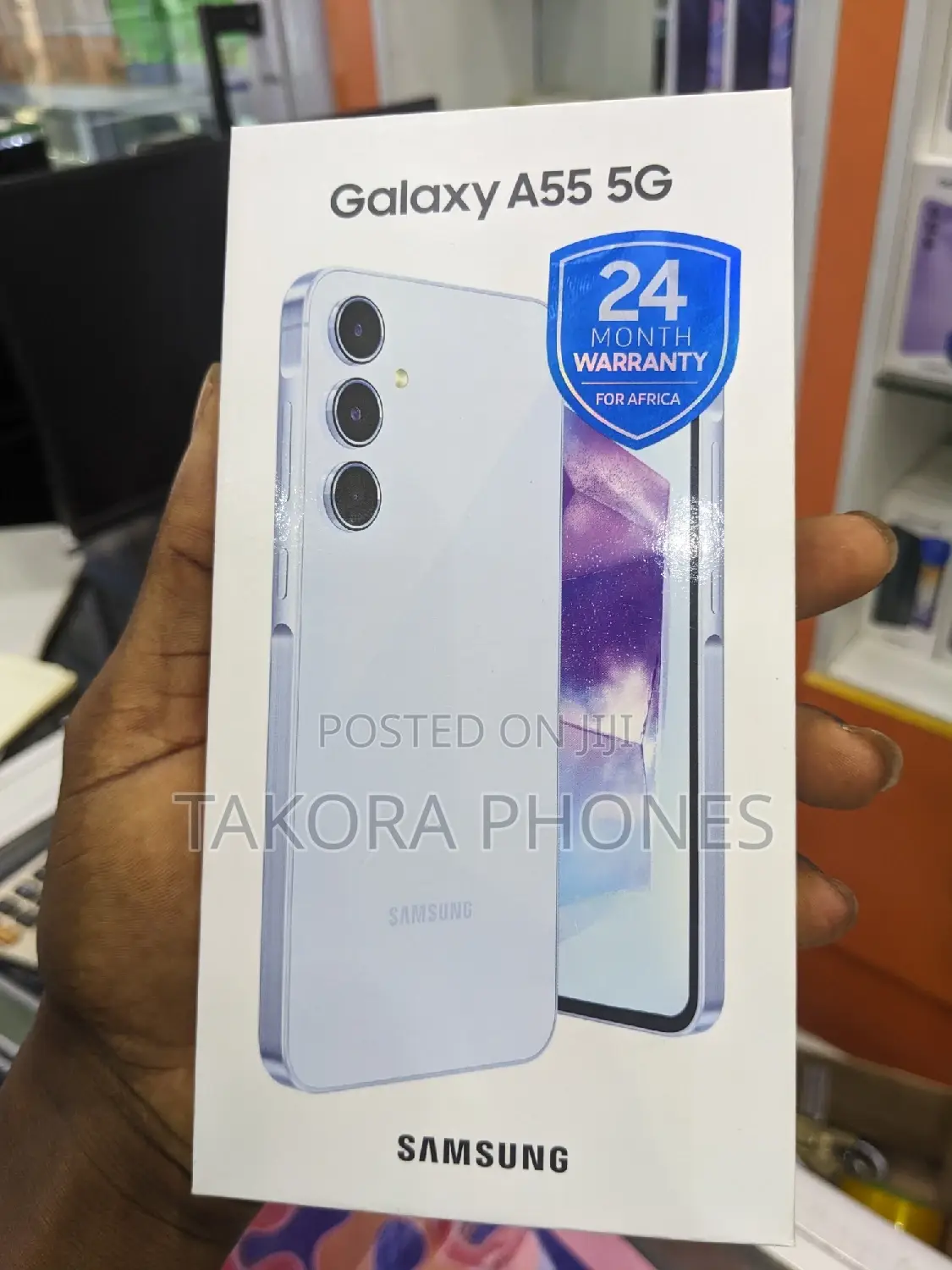 New Samsung Galaxy A55 128 GB Silver