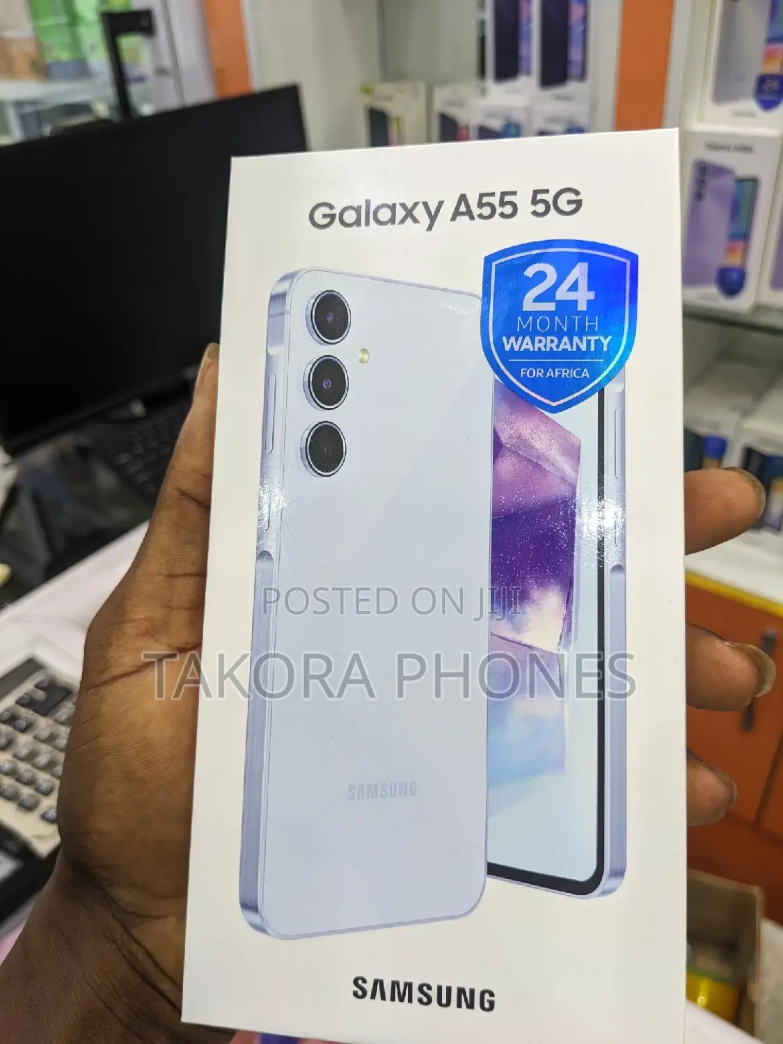 New Samsung Galaxy A55 128 GB Silver