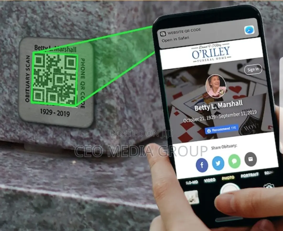QR Code Generator Scan for Brochure, Ticket, Location, Web.