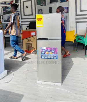 Energy Efficient Pearl Pf-172-2b Double Door Refrigerator.