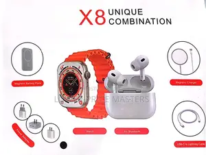 X8 Unique Combination (Smartwatch + Powerbank)