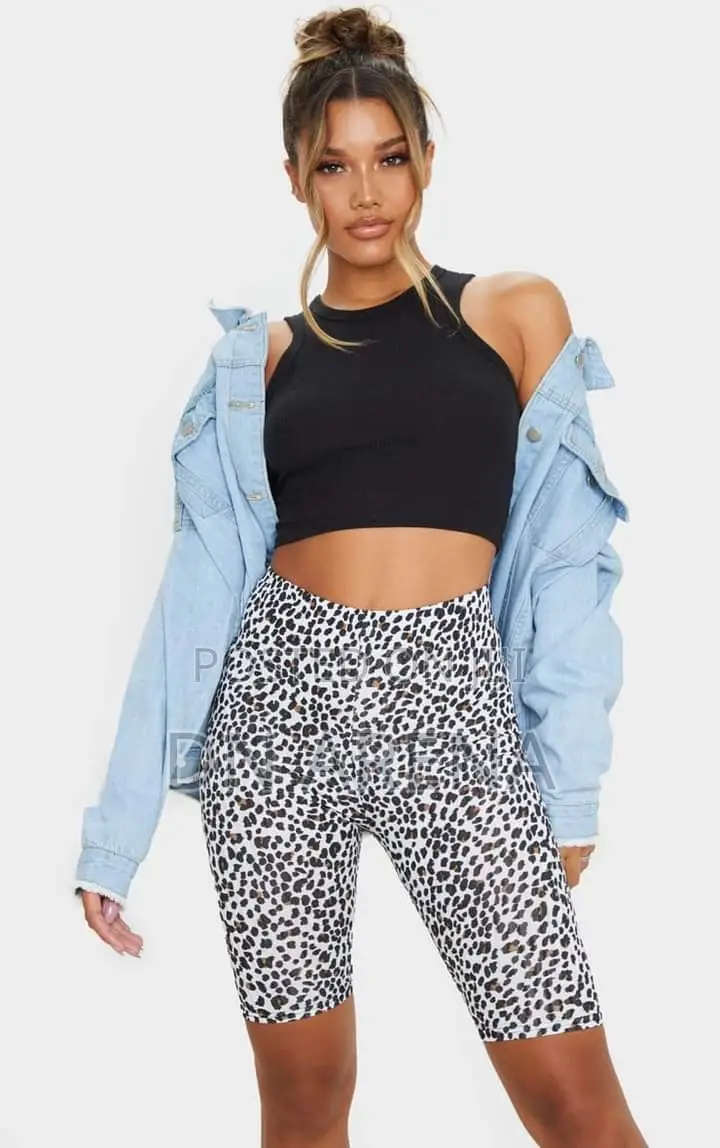 Cotton Biker Shorts