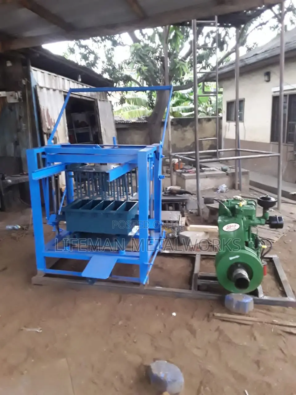 Quality 5in1 Block Machine With Engine