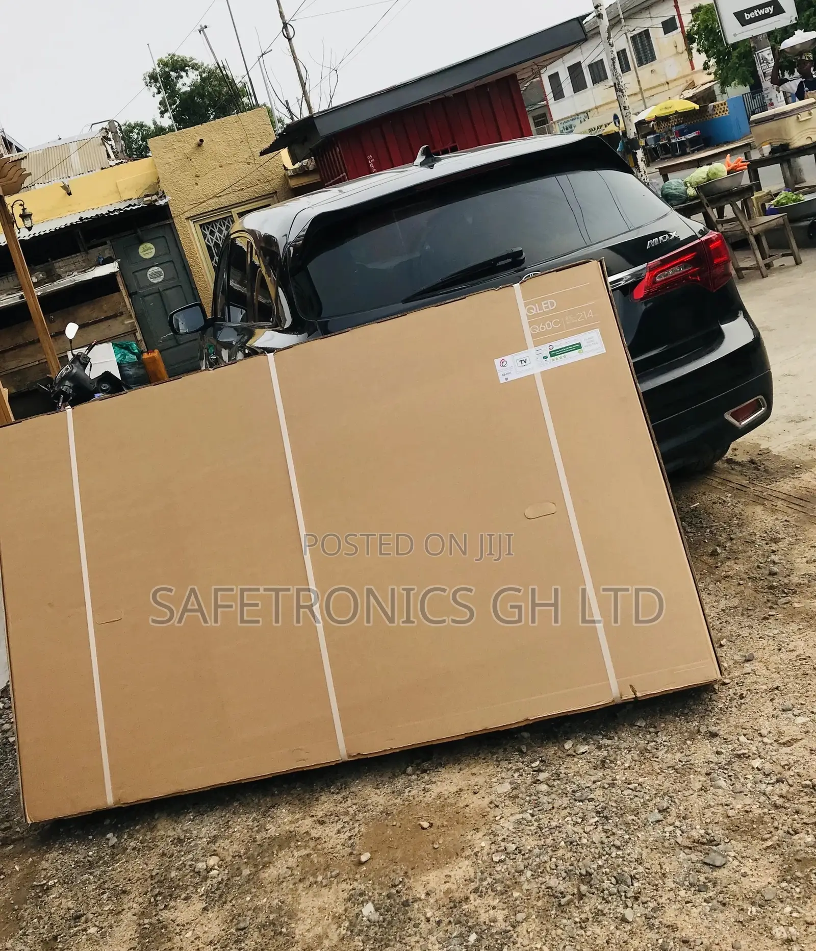Samsung Q60C Black Electric Smart 65 Inches Glossy Qled Tv