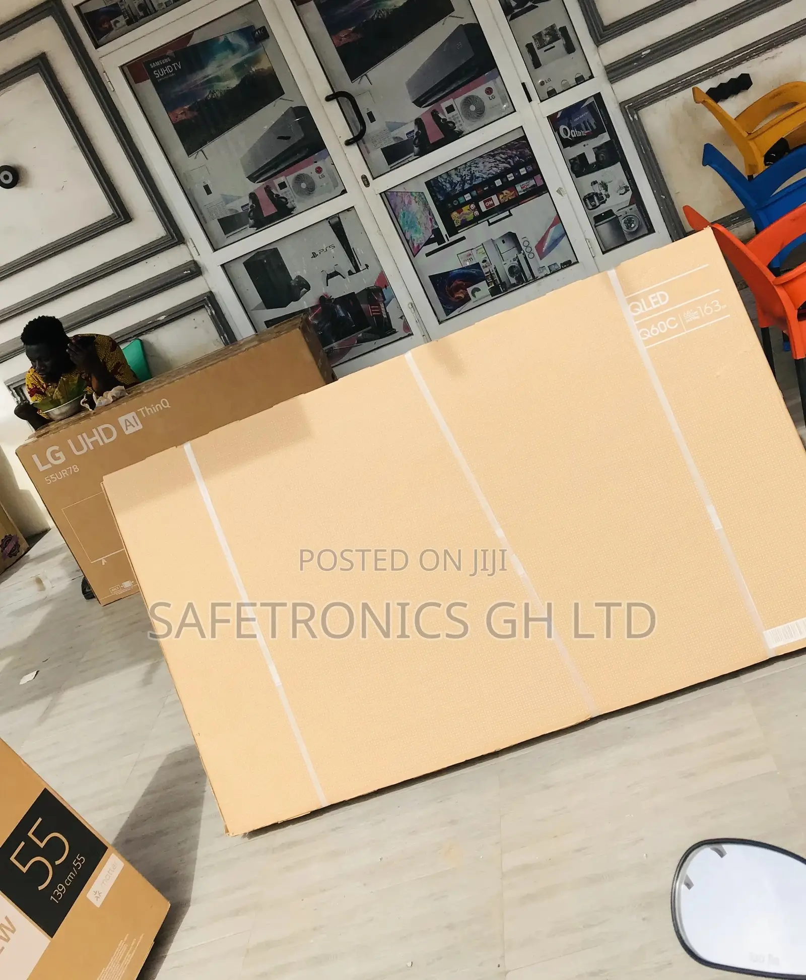 Q60C 65 Inches Glossy Qled Samsung Electric Smart Tv
