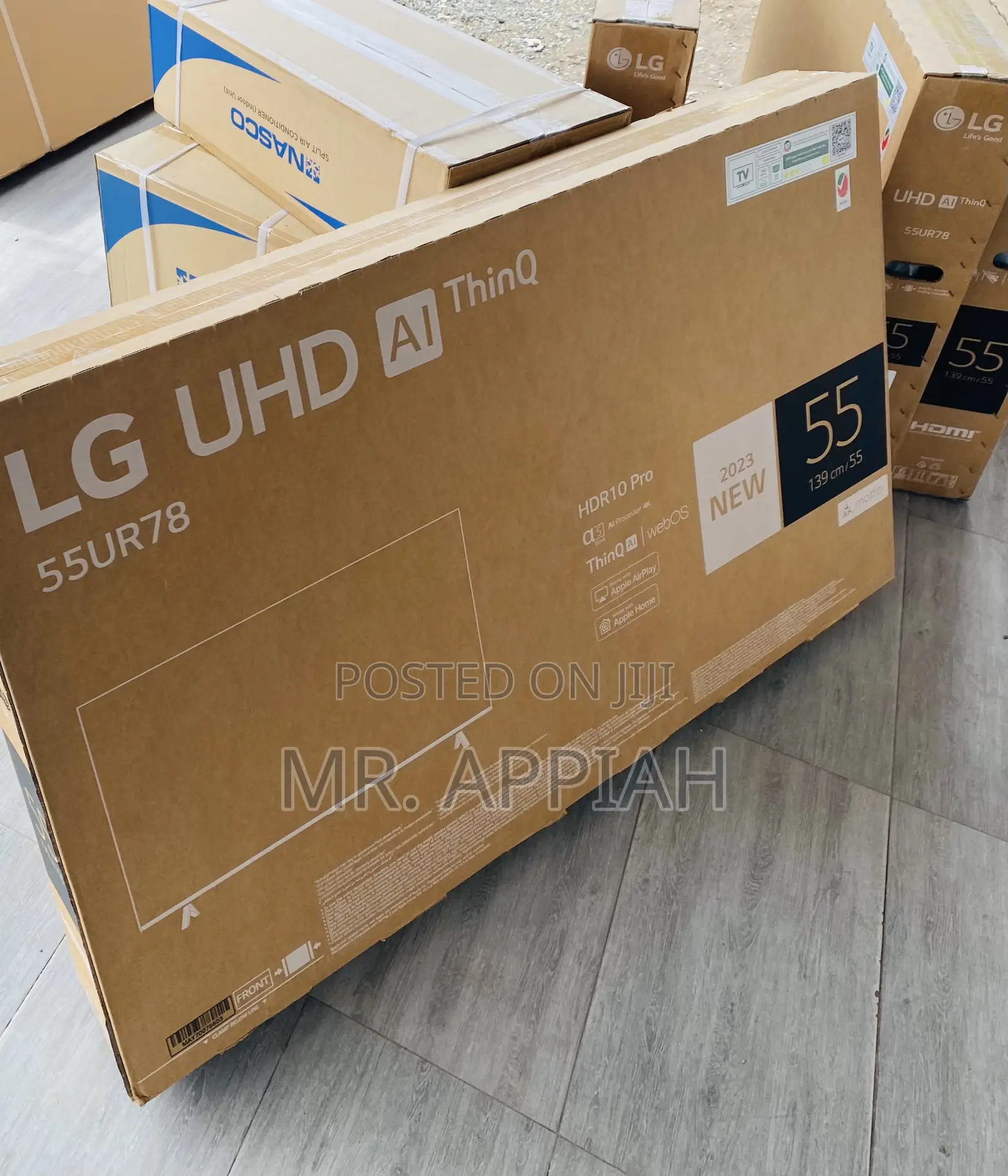 Sleek Design Lg 55ur78 55 Inch Uhr Smart Led Tv(Black).