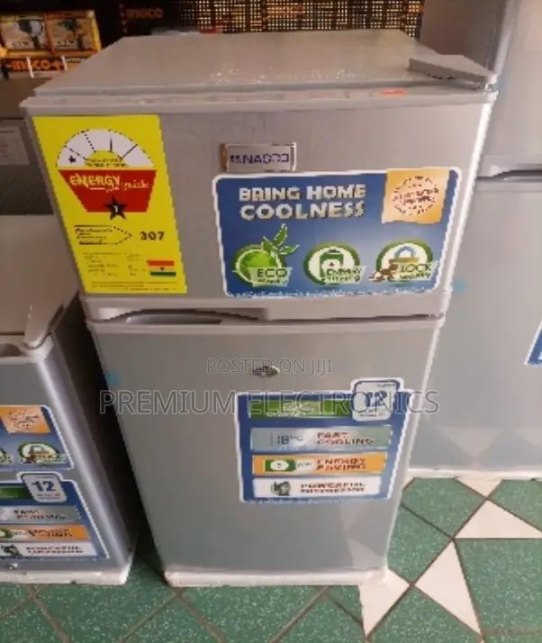 Nasco 90litr Double Door Table Top Refrigerator Nasf2-110