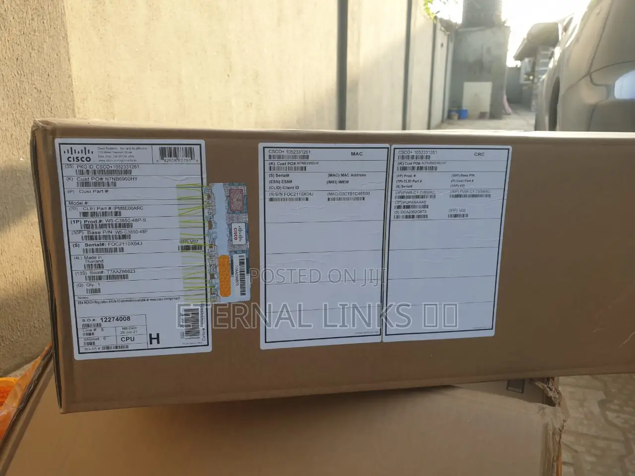 Brand New Cisco 3850 Poe 48 Ports