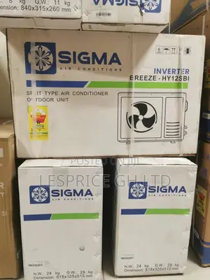 Original!! Sigma 1.5hp Air Conditioner