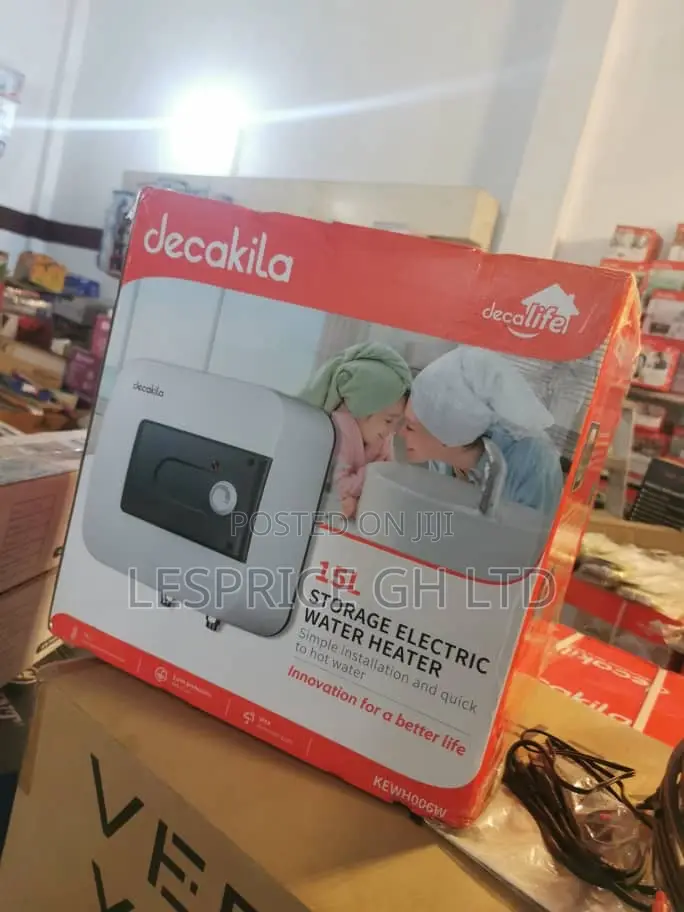 Choose Quality//Decakila 15L Water Heater