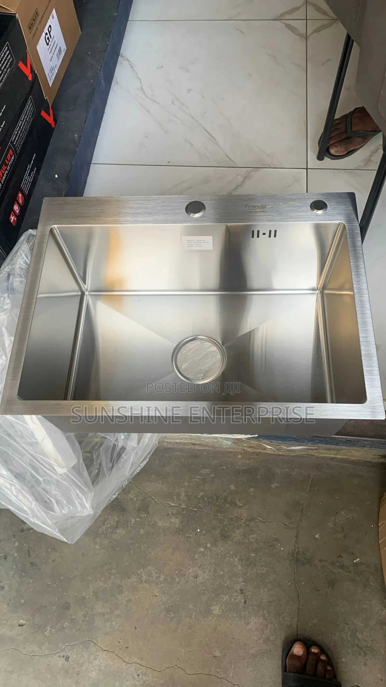 Stainless Single Bowl Kitchen Sink