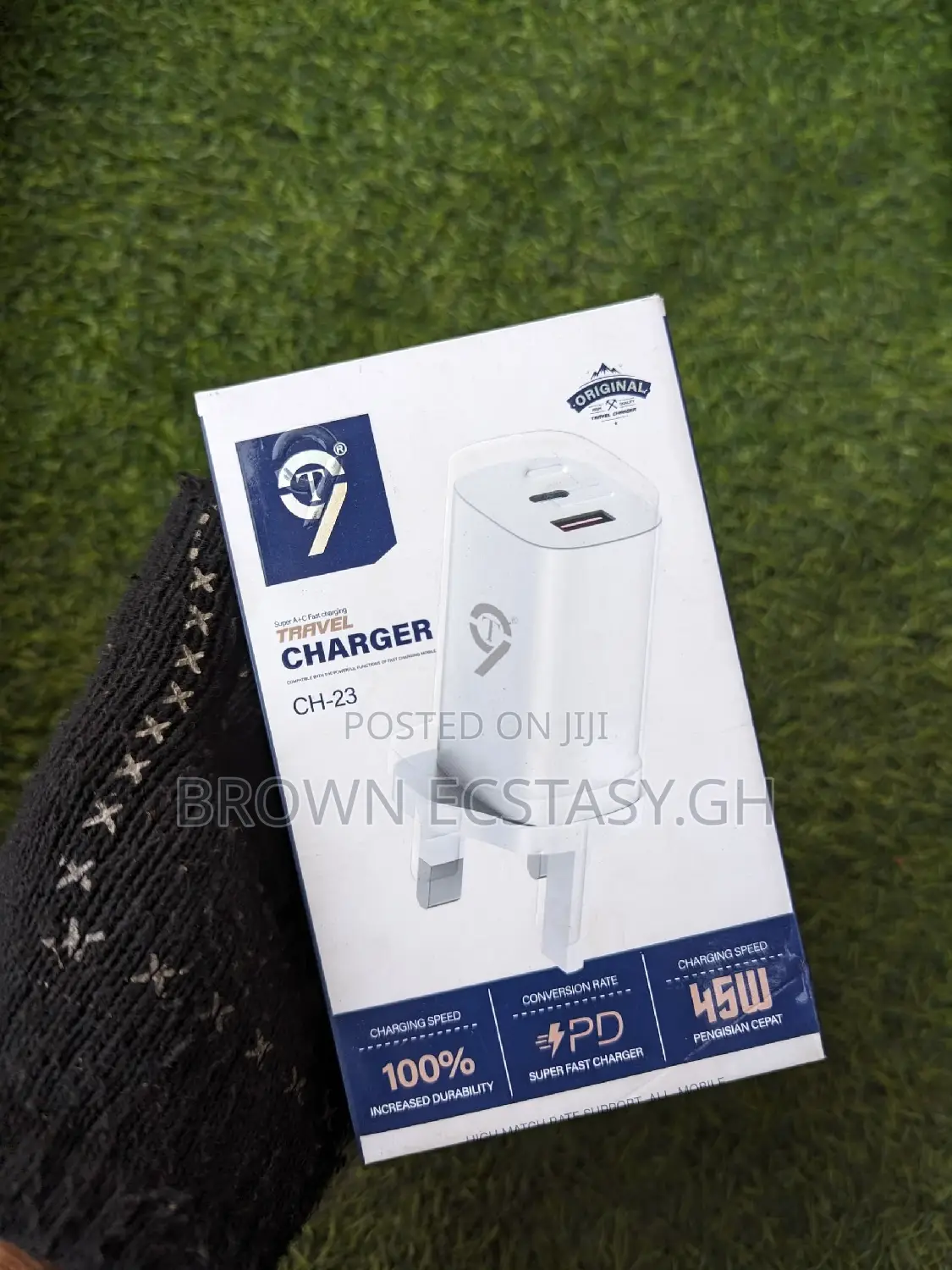 Original T9 Super Fast Type a C Charger