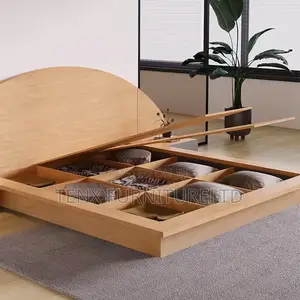 King/Queen Size Platform Bed (Hidden Storage )