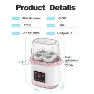 Fast Milk Warmer With Timer Breastmilk or Formula