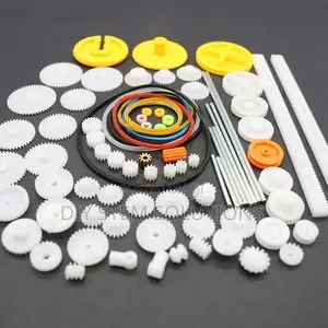 82pcs/Set Plastic Gear Package Kit DIY