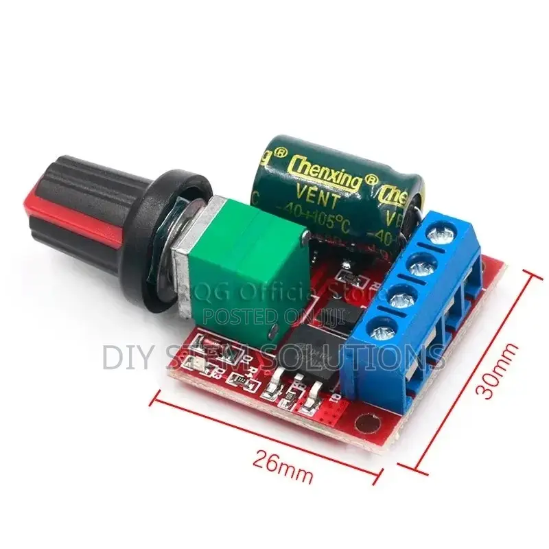 5a/90w PWM 12V Dc Motor Speed Controller Module