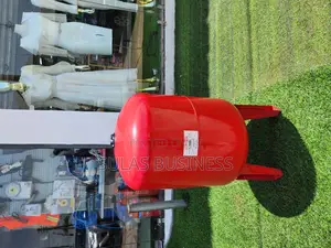 100 Liters Vertical Red Cylinder Booster