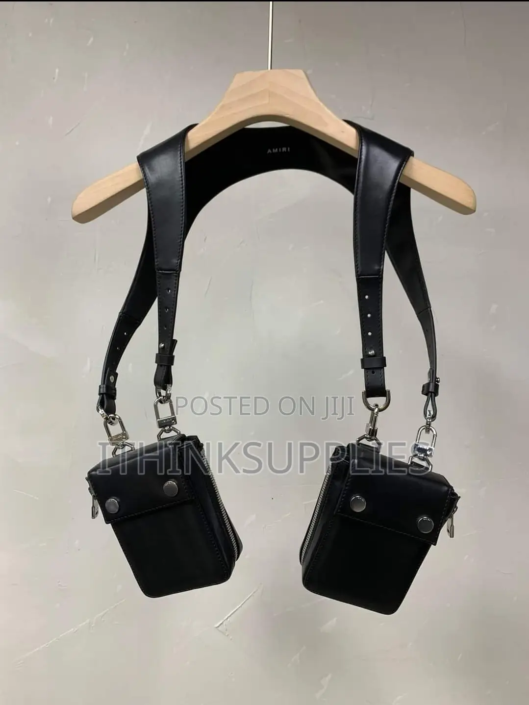 AMIRI - Leather Harness Bags