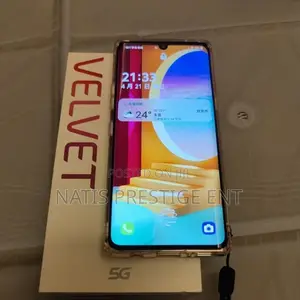 New LG Velvet 5G 128 GB Black