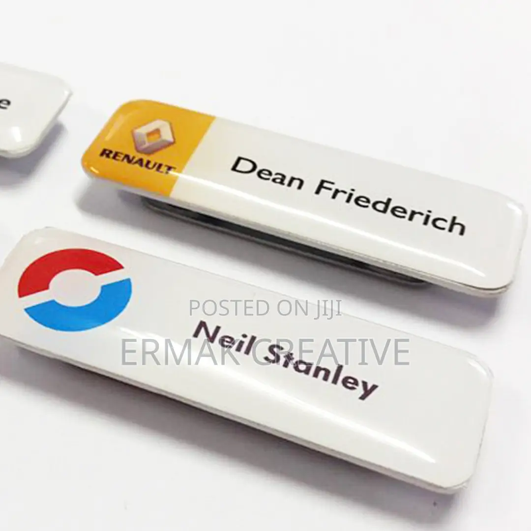 Customized Name Tags Moq 20 Pieces