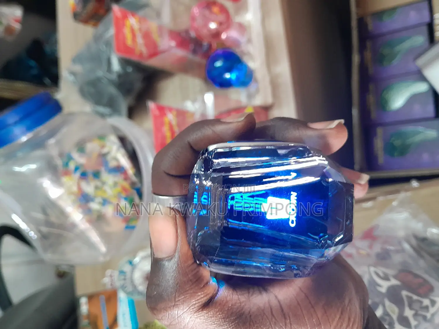 Crystal Gear Shift Knob With Lightning Available