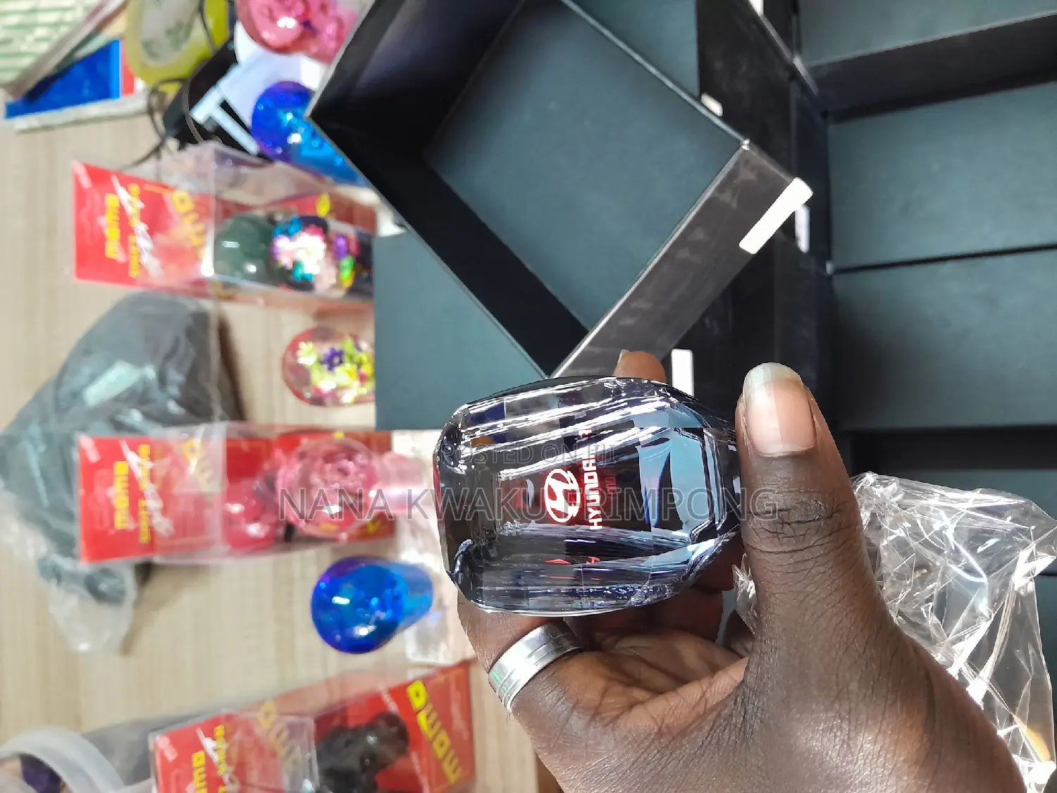 Crystal Gear Shift Knob With Lightning Available