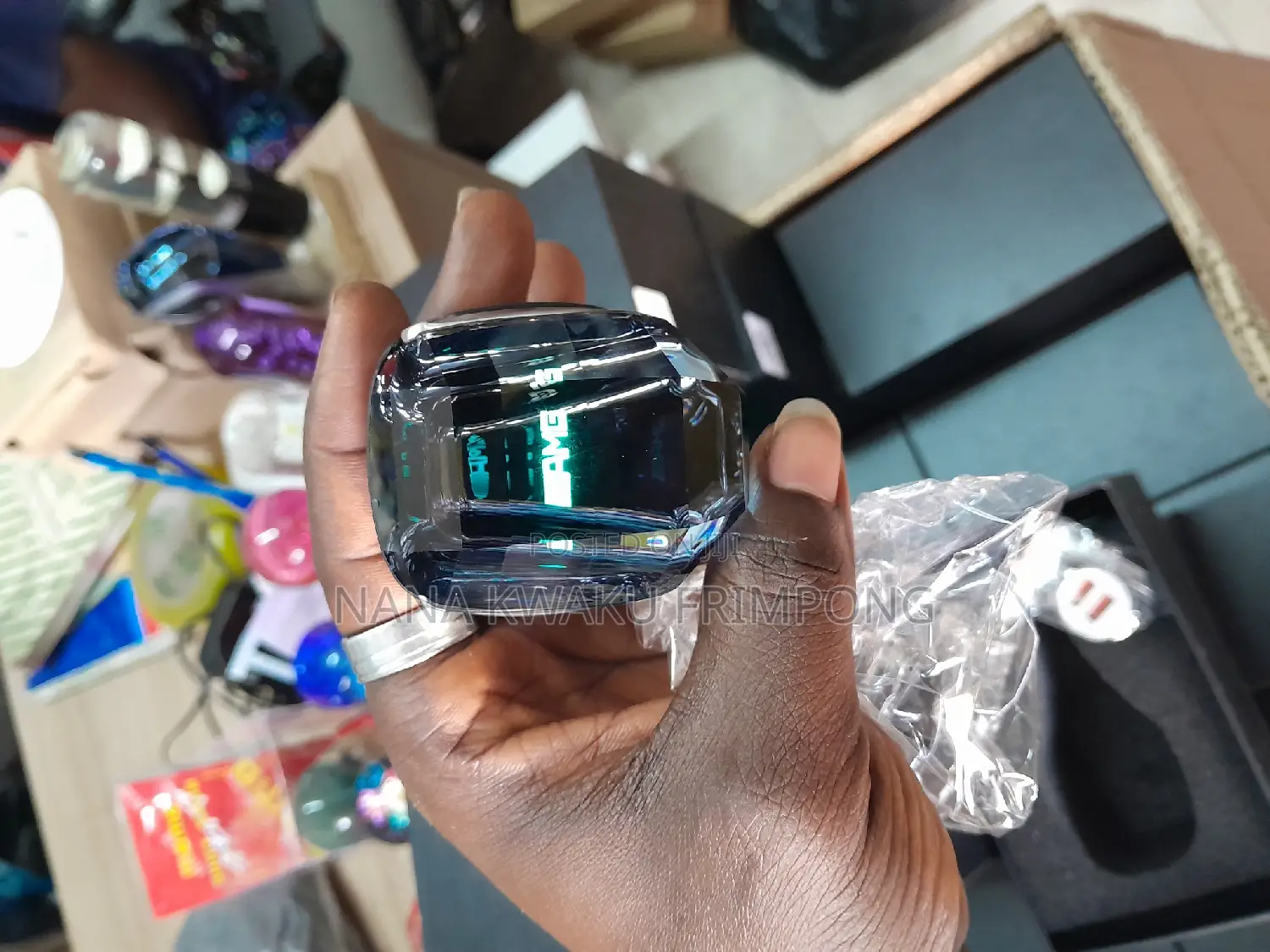 Crystal Gear Shift Knob With Lightning Available