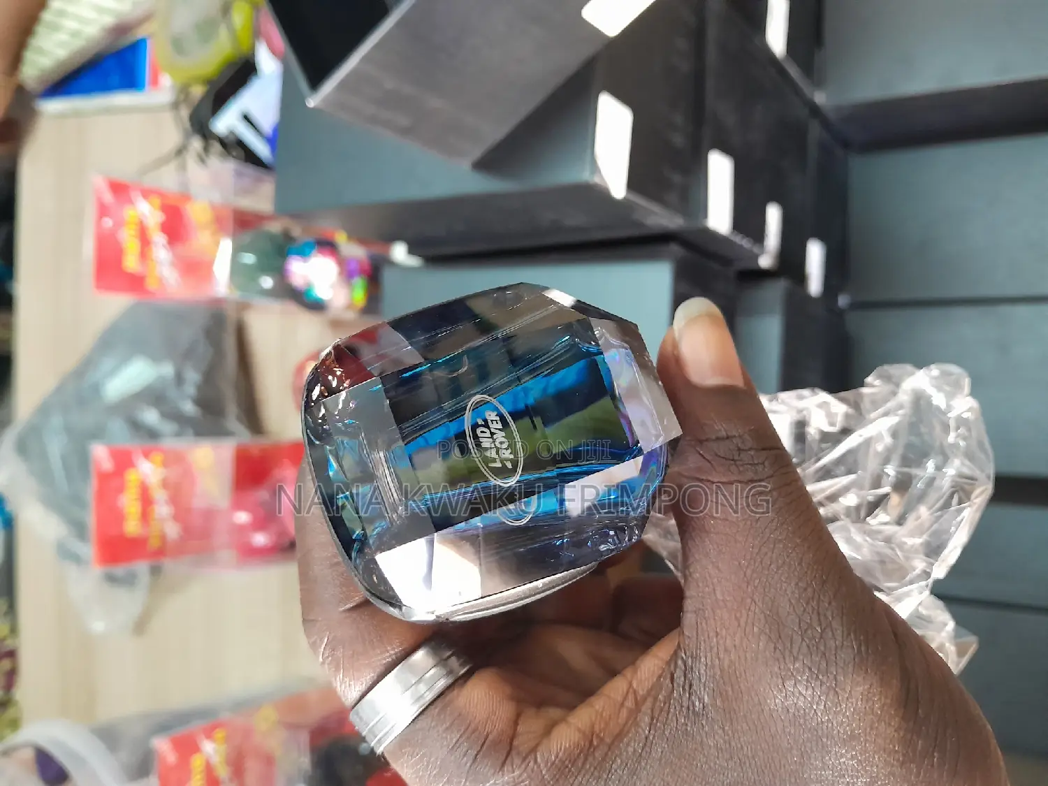 Crystal Gear Shift Knob With Lightning Available