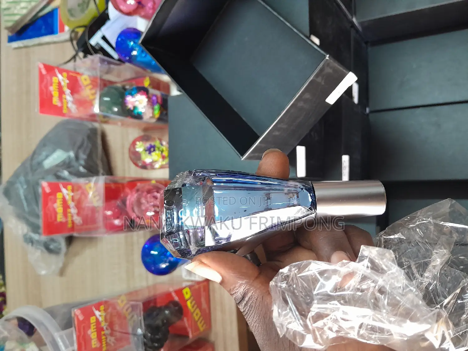 Crystal Gear Shift Knob With Lightning Available
