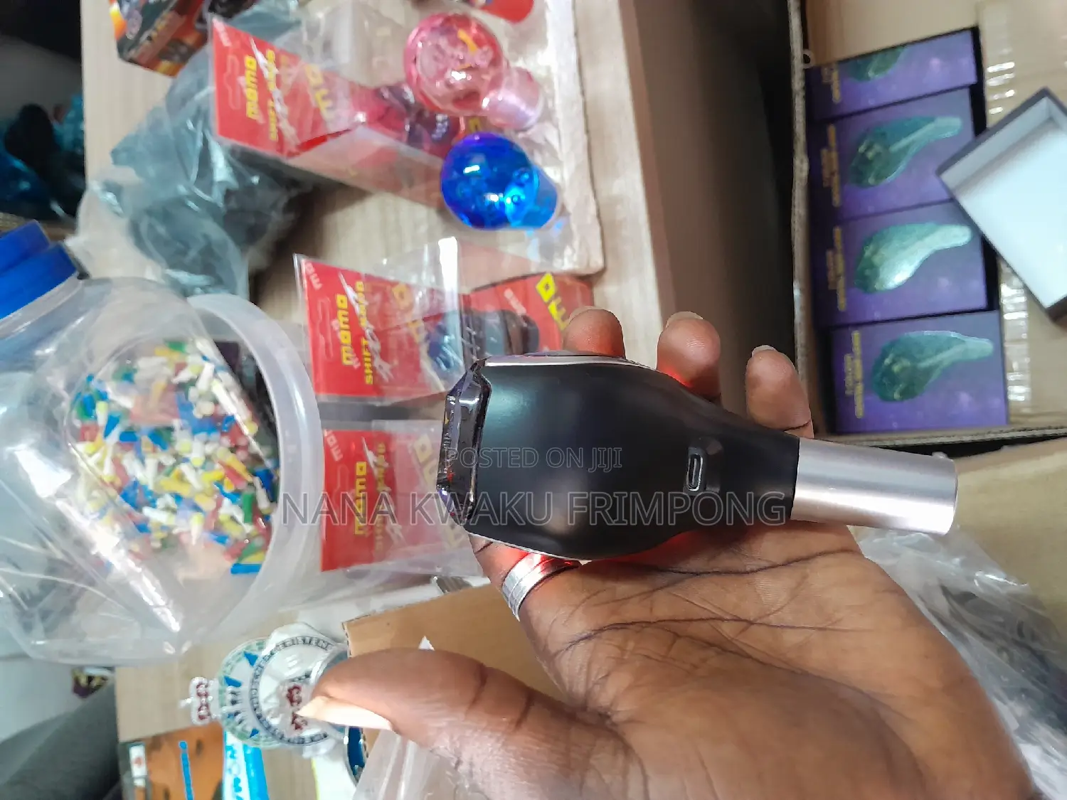 Crystal Gear Shift Knob With Lightning Available