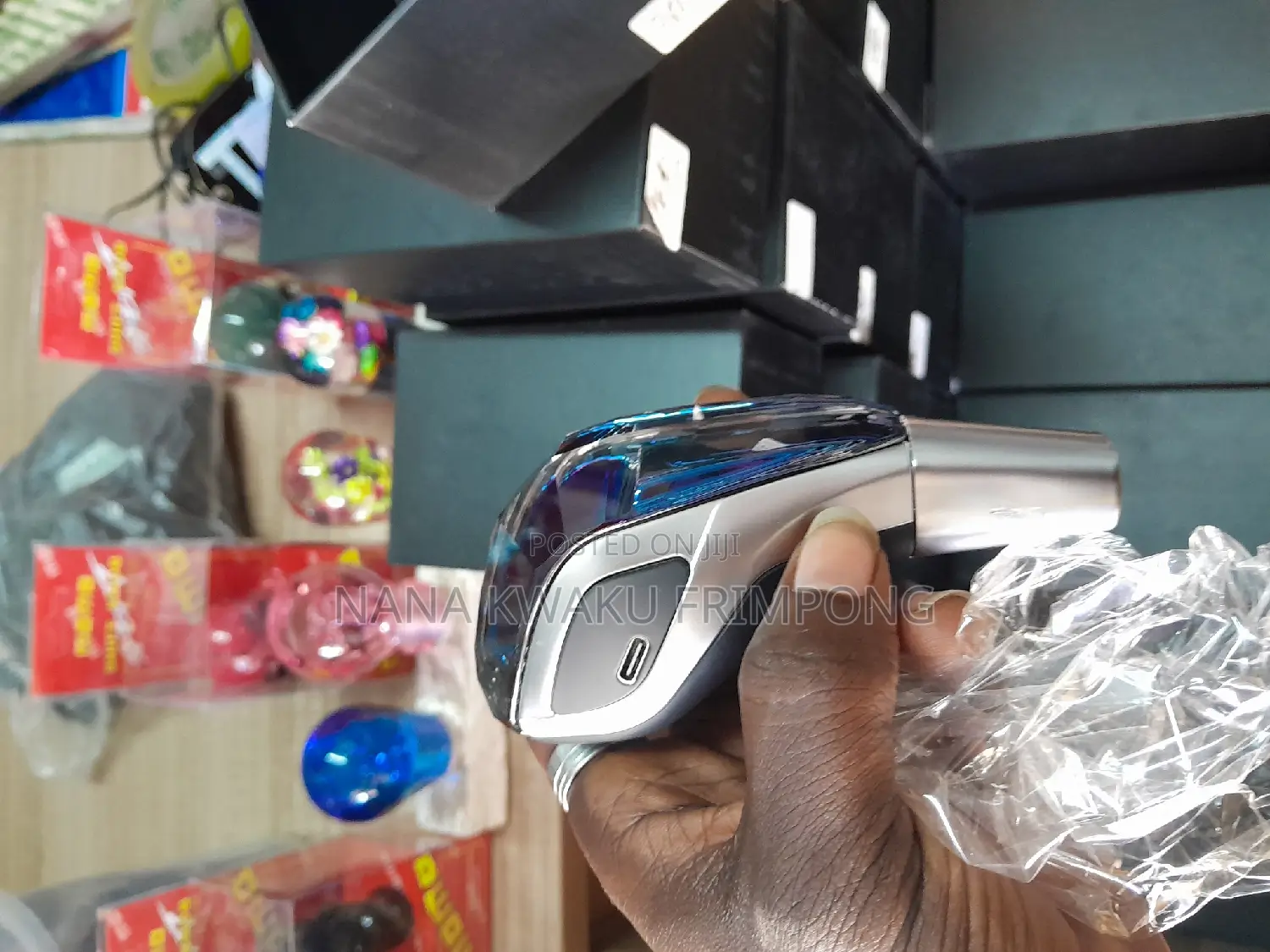 Crystal Gear Shift Knob With Lightning Available