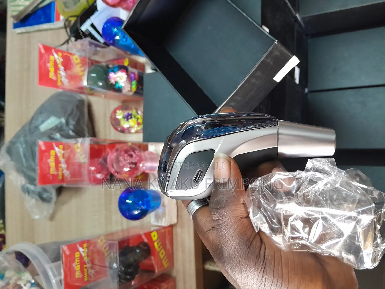 Crystal Gear Shift Knob With Lightning Available