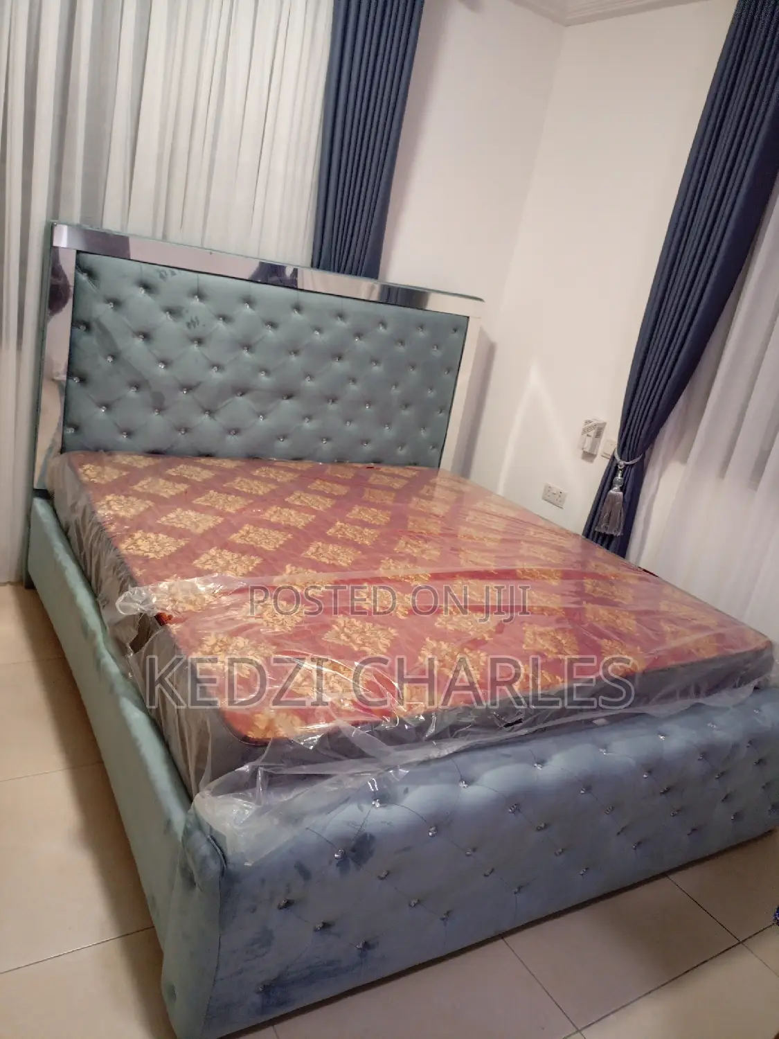 Queen Size Bed and Bed Frame