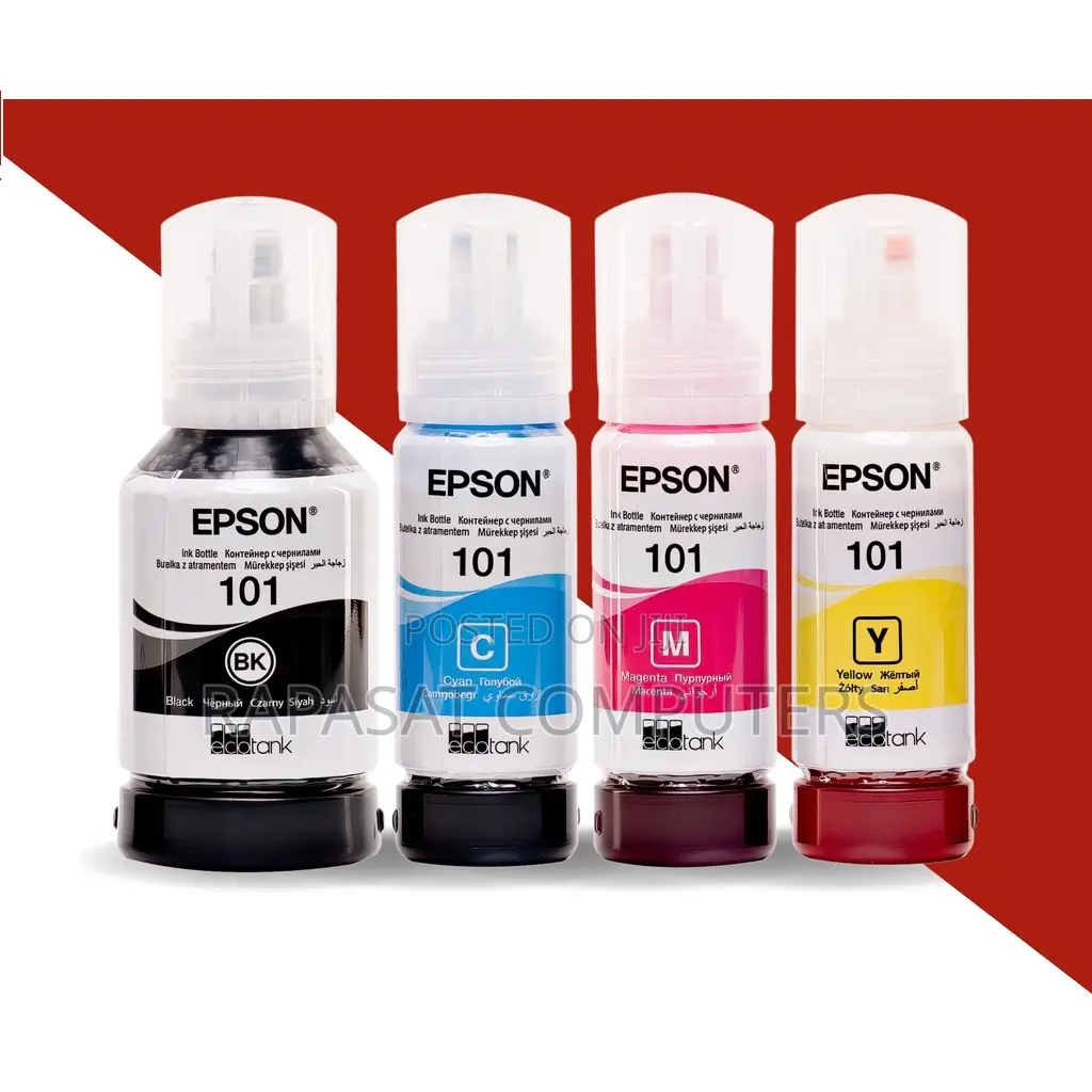 Epson 101 Ink Bottle 70ml All Colors - ¢300 Per Color