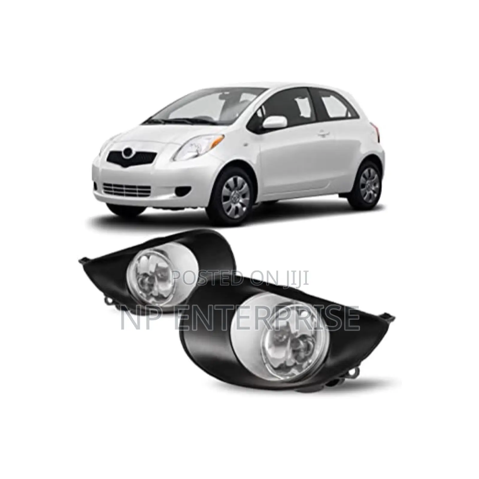 Toyota Vitz Fog Light and Crome