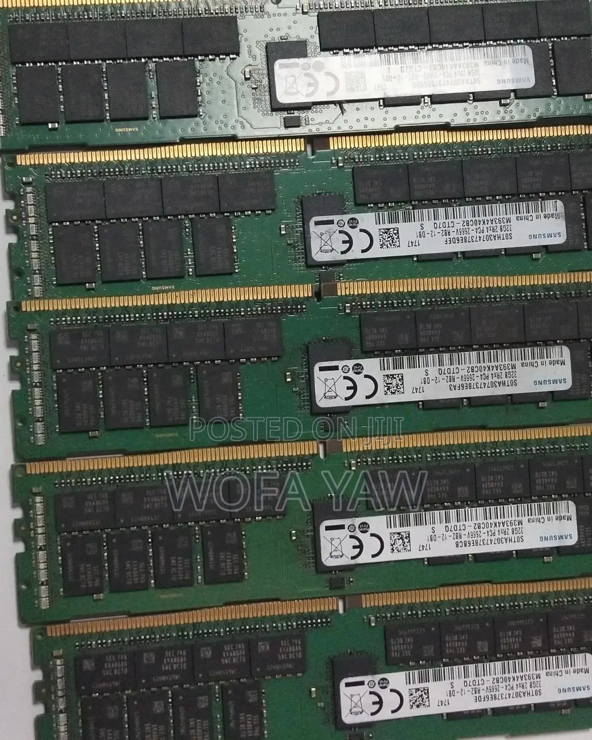 32gb Pc4-2666v-Rb2-Db1 Server Ram